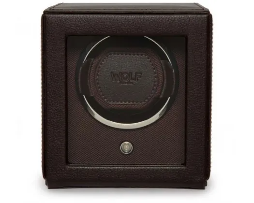 Wolf Cub Watch Winder with Brown Cover Wolf Shop for the greatest